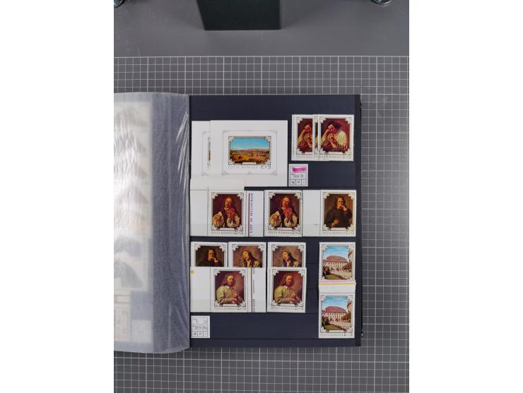 1872/1980 (ca.), mint never hinged/unused and used collection, including officials and postage dues, together with some souve