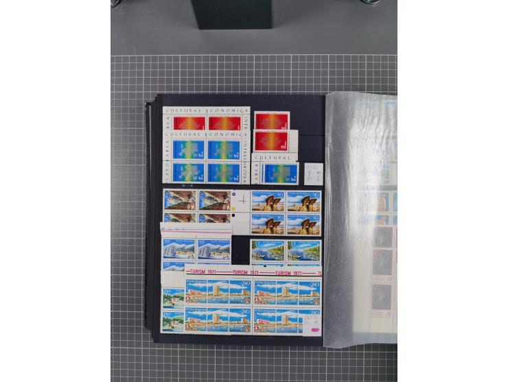 1872/1980 (ca.), mint never hinged/unused and used collection, including officials and postage dues, together with some souve