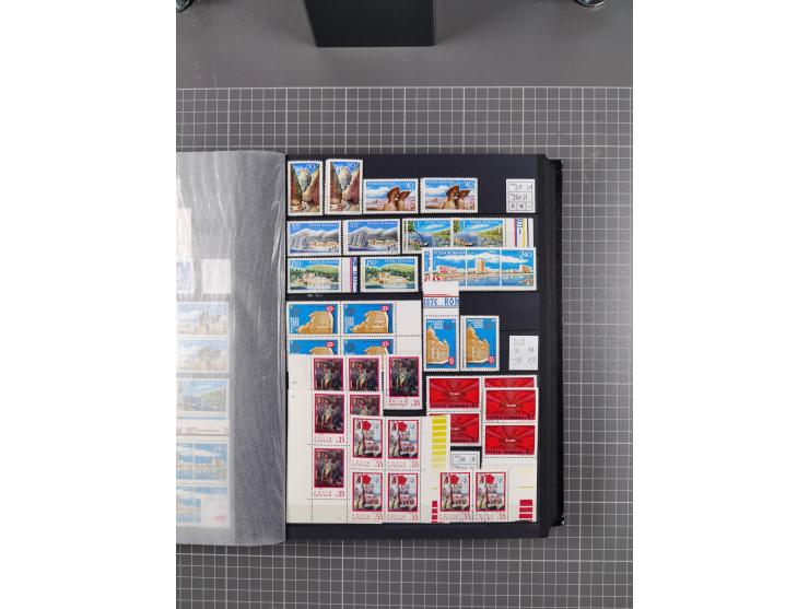 1872/1980 (ca.), mint never hinged/unused and used collection, including officials and postage dues, together with some souve