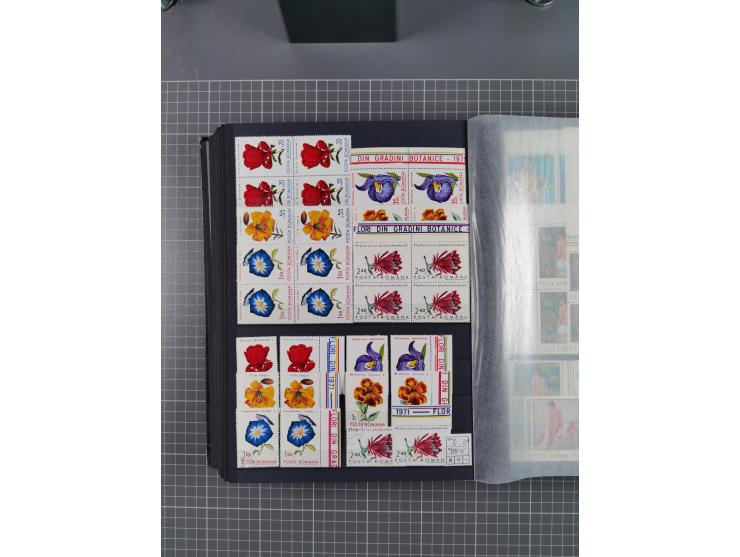 1872/1980 (ca.), mint never hinged/unused and used collection, including officials and postage dues, together with some souve