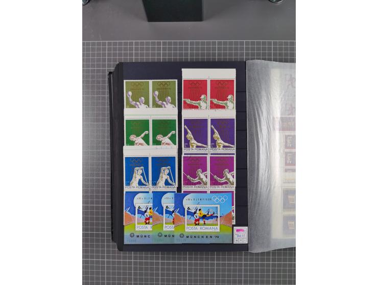 1872/1980 (ca.), mint never hinged/unused and used collection, including officials and postage dues, together with some souve