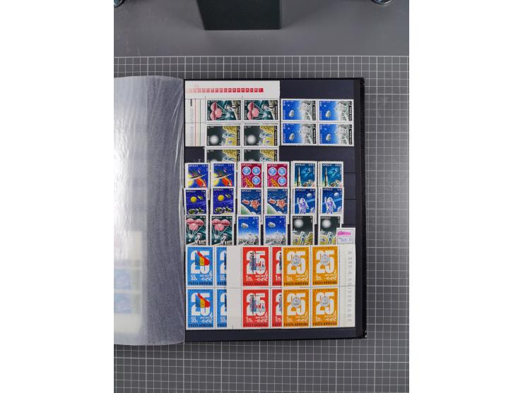 1872/1980 (ca.), mint never hinged/unused and used collection, including officials and postage dues, together with some souve