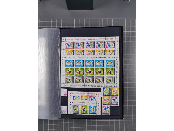 1872/1980 (ca.), mint never hinged/unused and used collection, including officials and postage dues, together with some souve