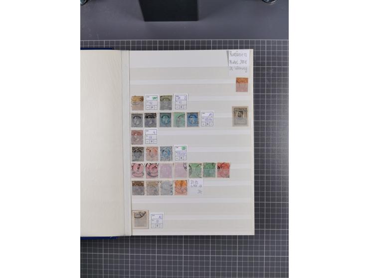 1872/1980 (ca.), mint never hinged/unused and used collection, including officials and postage dues, together with some souve