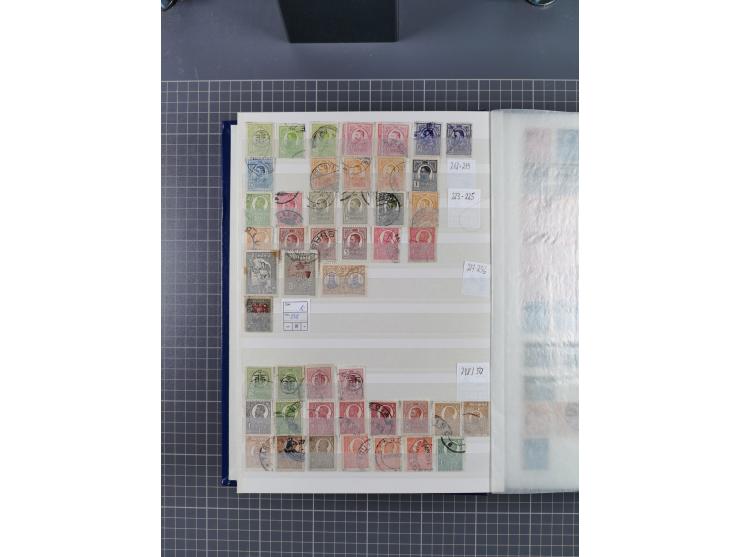 1872/1980 (ca.), mint never hinged/unused and used collection, including officials and postage dues, together with some souve