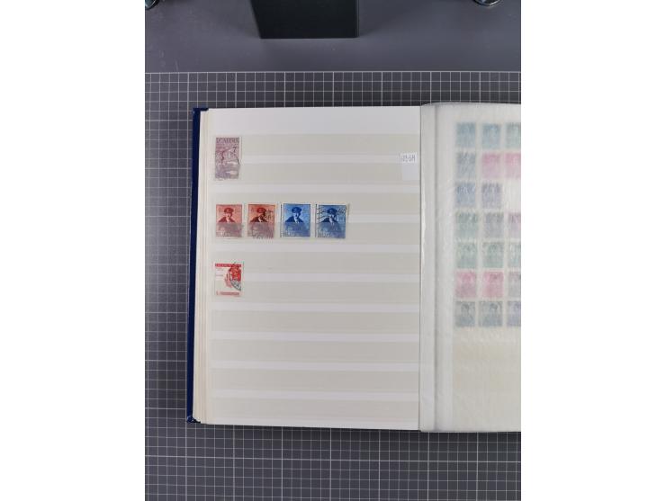 1872/1980 (ca.), mint never hinged/unused and used collection, including officials and postage dues, together with some souve