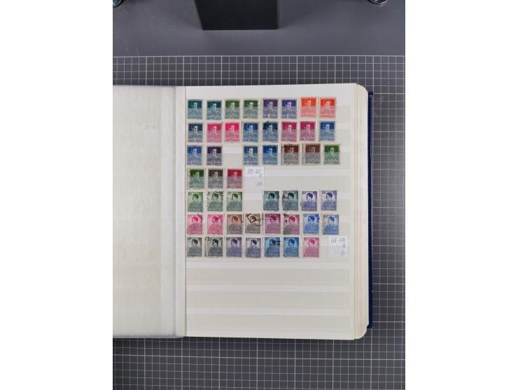 1872/1980 (ca.), mint never hinged/unused and used collection, including officials and postage dues, together with some souve