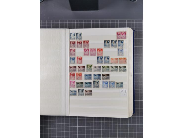 1872/1980 (ca.), mint never hinged/unused and used collection, including officials and postage dues, together with some souve