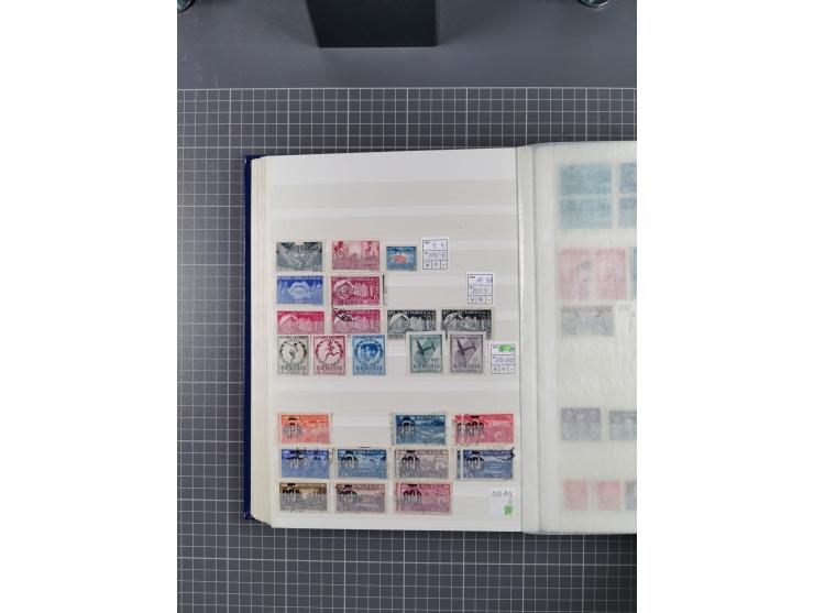 1872/1980 (ca.), mint never hinged/unused and used collection, including officials and postage dues, together with some souve