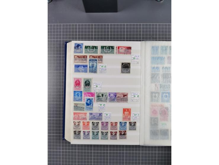 1872/1980 (ca.), mint never hinged/unused and used collection, including officials and postage dues, together with some souve