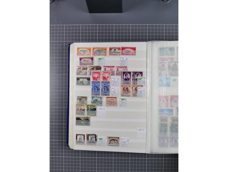 1872/1980 (ca.), mint never hinged/unused and used collection, including officials and postage dues, together with some souve