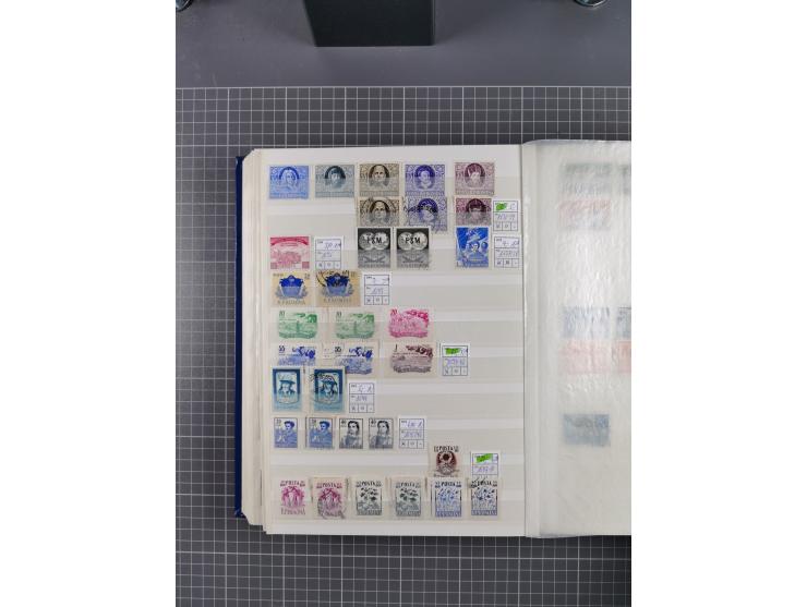 1872/1980 (ca.), mint never hinged/unused and used collection, including officials and postage dues, together with some souve