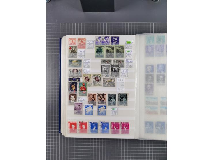 1872/1980 (ca.), mint never hinged/unused and used collection, including officials and postage dues, together with some souve