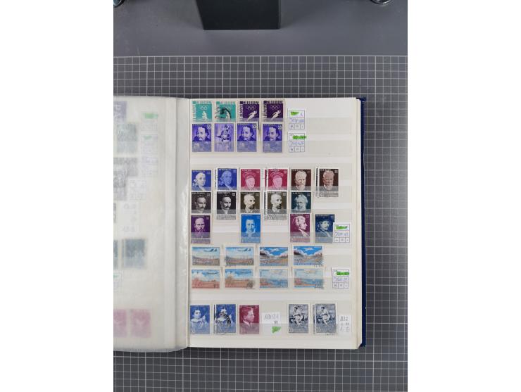 1872/1980 (ca.), mint never hinged/unused and used collection, including officials and postage dues, together with some souve