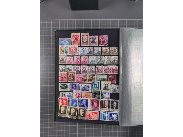 1872/1980 (ca.), mint never hinged/unused and used collection, including officials and postage dues, together with some souve