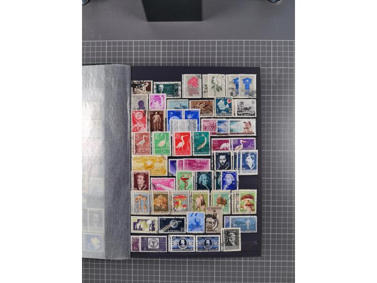 1872/1980 (ca.), mint never hinged/unused and used collection, including officials and postage dues, together with some souve