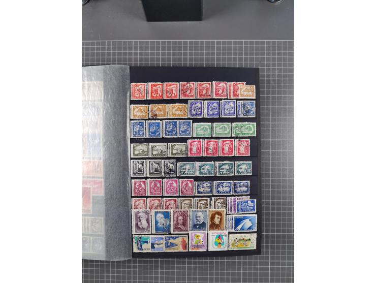 1872/1980 (ca.), mint never hinged/unused and used collection, including officials and postage dues, together with some souve