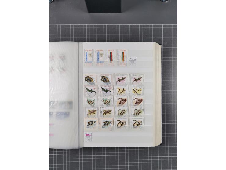 1872/1980 (ca.), mint never hinged/unused and used collection, including officials and postage dues, together with some souve