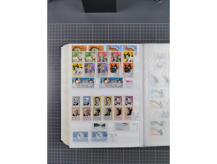 1872/1980 (ca.), mint never hinged/unused and used collection, including officials and postage dues, together with some souve