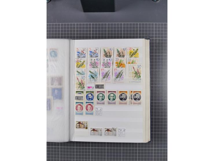 1872/1980 (ca.), mint never hinged/unused and used collection, including officials and postage dues, together with some souve