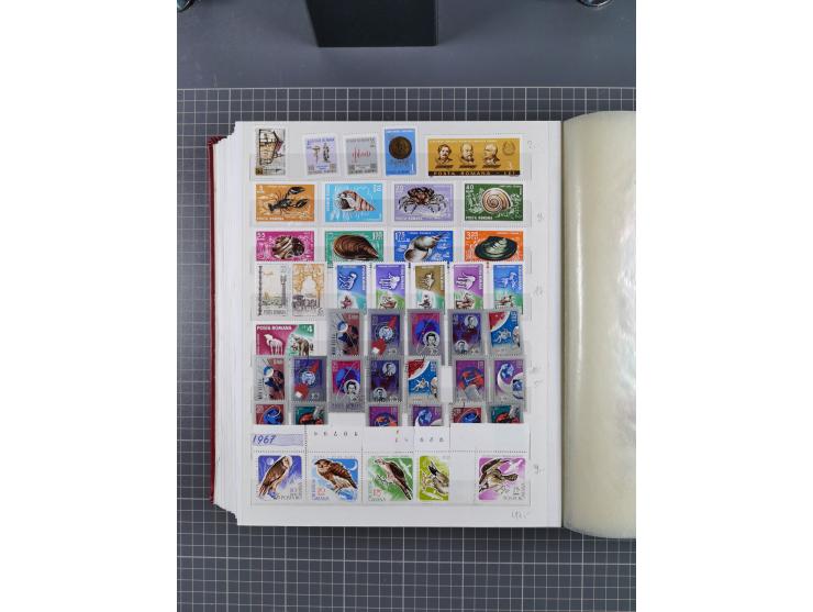 1872/1980 (ca.), mint never hinged/unused and used collection, including officials and postage dues, together with some souve