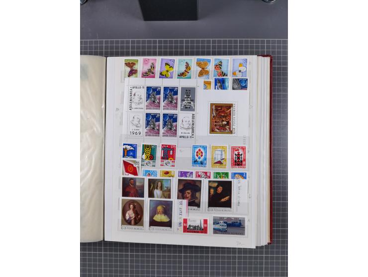 1872/1980 (ca.), mint never hinged/unused and used collection, including officials and postage dues, together with some souve