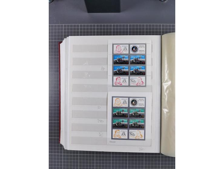 1872/1980 (ca.), mint never hinged/unused and used collection, including officials and postage dues, together with some souve