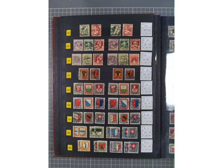 1850/2018, postfrische/ungebraucht, meist gestempelte Sammlung, u.a. mit Mi.-Nr. 152 gestempelt sign. Richter und umfangreich