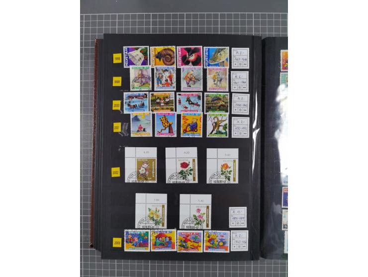 1850/2018, postfrische/ungebraucht, meist gestempelte Sammlung, u.a. mit Mi.-Nr. 152 gestempelt sign. Richter und umfangreich