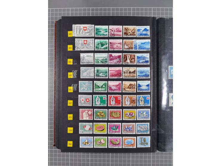 1850/2018, postfrische/ungebraucht, meist gestempelte Sammlung, u.a. mit Mi.-Nr. 152 gestempelt sign. Richter und umfangreich