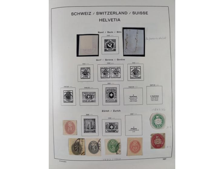 1850/2018, postfrische/ungebraucht, meist gestempelte Sammlung, u.a. mit Mi.-Nr. 152 gestempelt sign. Richter und umfangreich