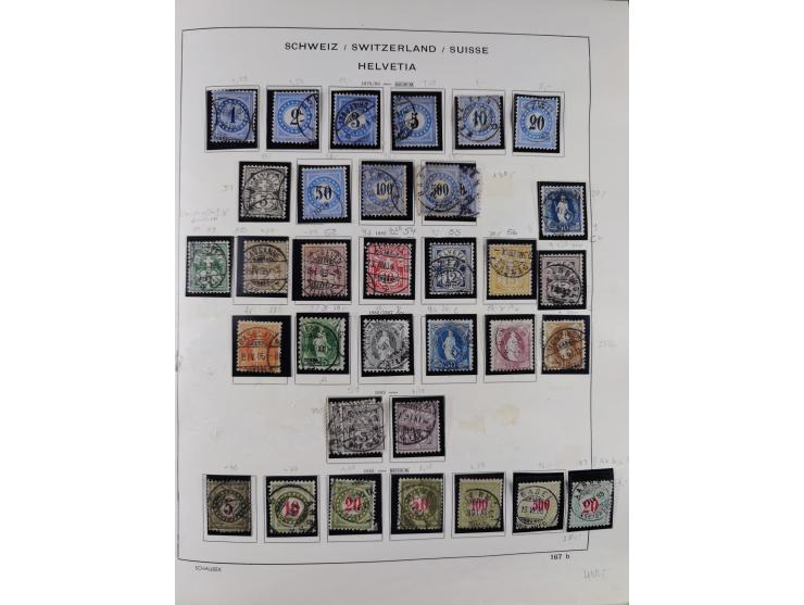 1850/2018, postfrische/ungebraucht, meist gestempelte Sammlung, u.a. mit Mi.-Nr. 152 gestempelt sign. Richter und umfangreich