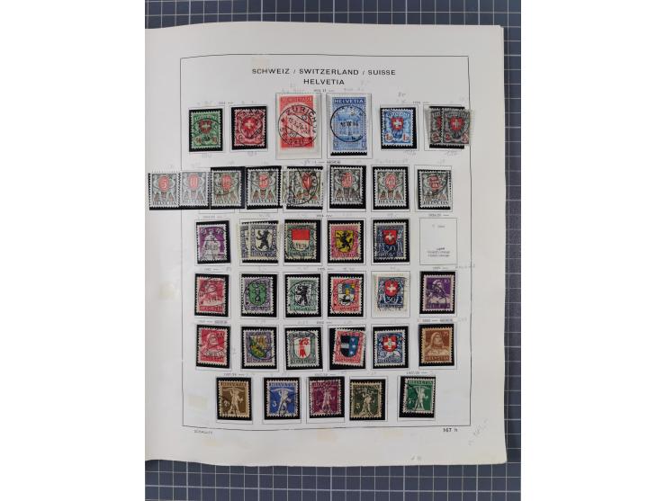 1850/2018, postfrische/ungebraucht, meist gestempelte Sammlung, u.a. mit Mi.-Nr. 152 gestempelt sign. Richter und umfangreich