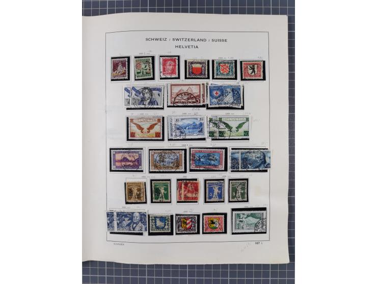 1850/2018, postfrische/ungebraucht, meist gestempelte Sammlung, u.a. mit Mi.-Nr. 152 gestempelt sign. Richter und umfangreich