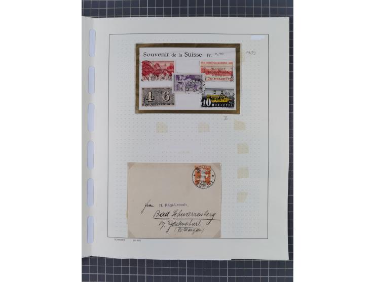 1850/2018, postfrische/ungebraucht, meist gestempelte Sammlung, u.a. mit Mi.-Nr. 152 gestempelt sign. Richter und umfangreich