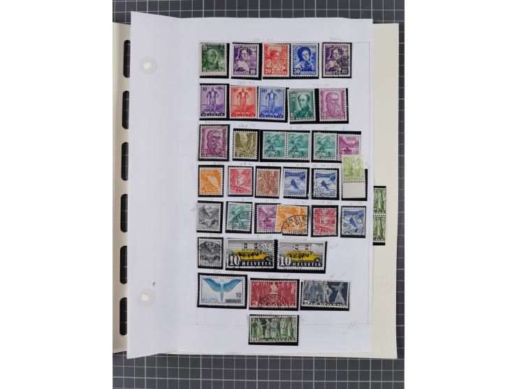 1850/2018, postfrische/ungebraucht, meist gestempelte Sammlung, u.a. mit Mi.-Nr. 152 gestempelt sign. Richter und umfangreich