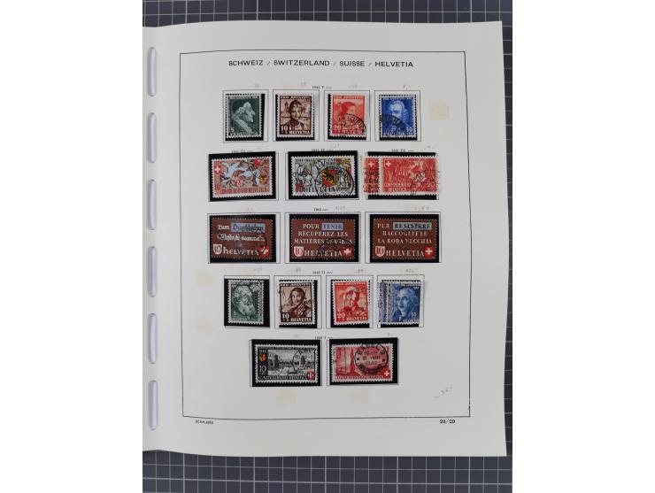 1850/2018, postfrische/ungebraucht, meist gestempelte Sammlung, u.a. mit Mi.-Nr. 152 gestempelt sign. Richter und umfangreich