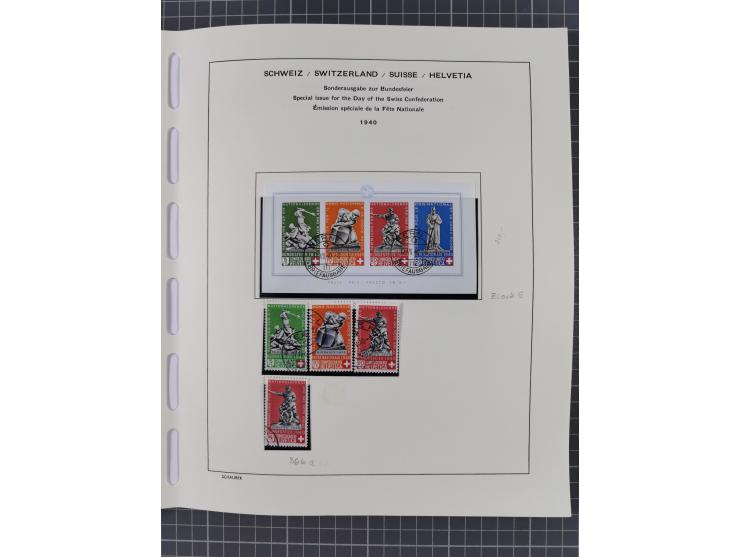 1850/2018, postfrische/ungebraucht, meist gestempelte Sammlung, u.a. mit Mi.-Nr. 152 gestempelt sign. Richter und umfangreich