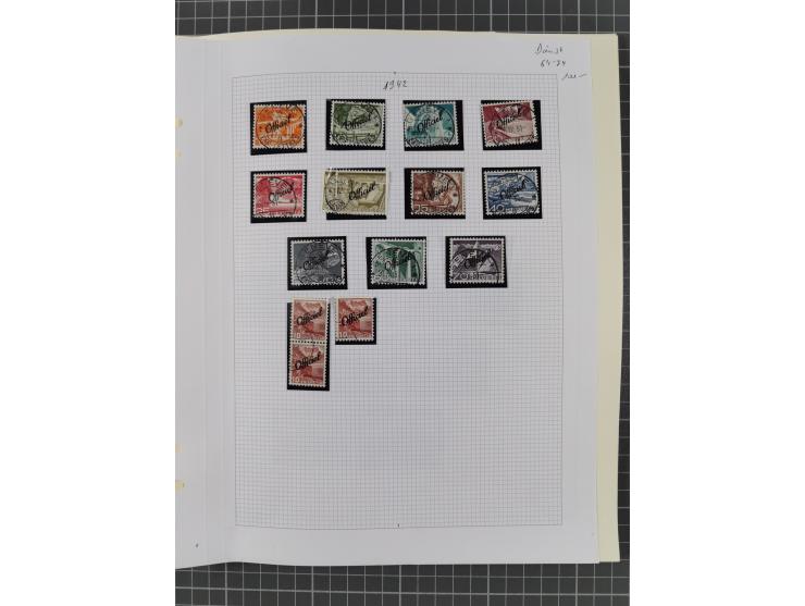 1850/2018, postfrische/ungebraucht, meist gestempelte Sammlung, u.a. mit Mi.-Nr. 152 gestempelt sign. Richter und umfangreich