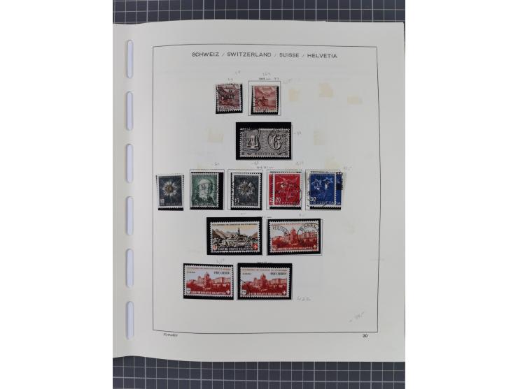 1850/2018, postfrische/ungebraucht, meist gestempelte Sammlung, u.a. mit Mi.-Nr. 152 gestempelt sign. Richter und umfangreich