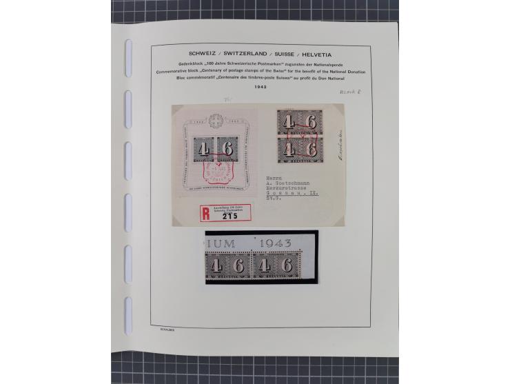 1850/2018, postfrische/ungebraucht, meist gestempelte Sammlung, u.a. mit Mi.-Nr. 152 gestempelt sign. Richter und umfangreich