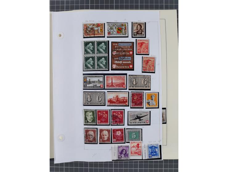 1850/2018, postfrische/ungebraucht, meist gestempelte Sammlung, u.a. mit Mi.-Nr. 152 gestempelt sign. Richter und umfangreich