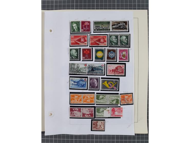 1850/2018, postfrische/ungebraucht, meist gestempelte Sammlung, u.a. mit Mi.-Nr. 152 gestempelt sign. Richter und umfangreich