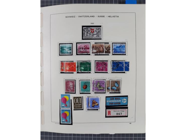 1850/2018, postfrische/ungebraucht, meist gestempelte Sammlung, u.a. mit Mi.-Nr. 152 gestempelt sign. Richter und umfangreich