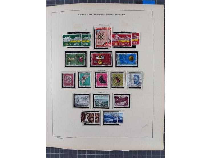 1850/2018, postfrische/ungebraucht, meist gestempelte Sammlung, u.a. mit Mi.-Nr. 152 gestempelt sign. Richter und umfangreich