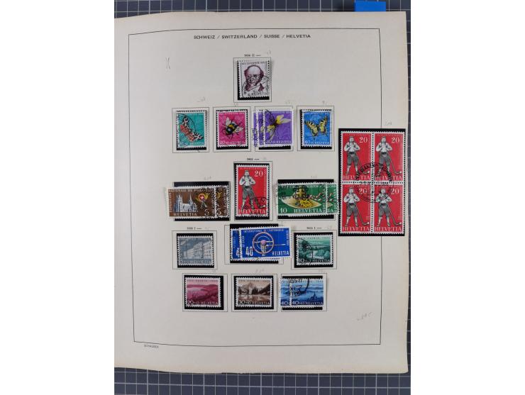 1850/2018, postfrische/ungebraucht, meist gestempelte Sammlung, u.a. mit Mi.-Nr. 152 gestempelt sign. Richter und umfangreich