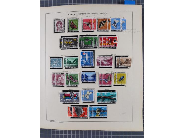 1850/2018, postfrische/ungebraucht, meist gestempelte Sammlung, u.a. mit Mi.-Nr. 152 gestempelt sign. Richter und umfangreich