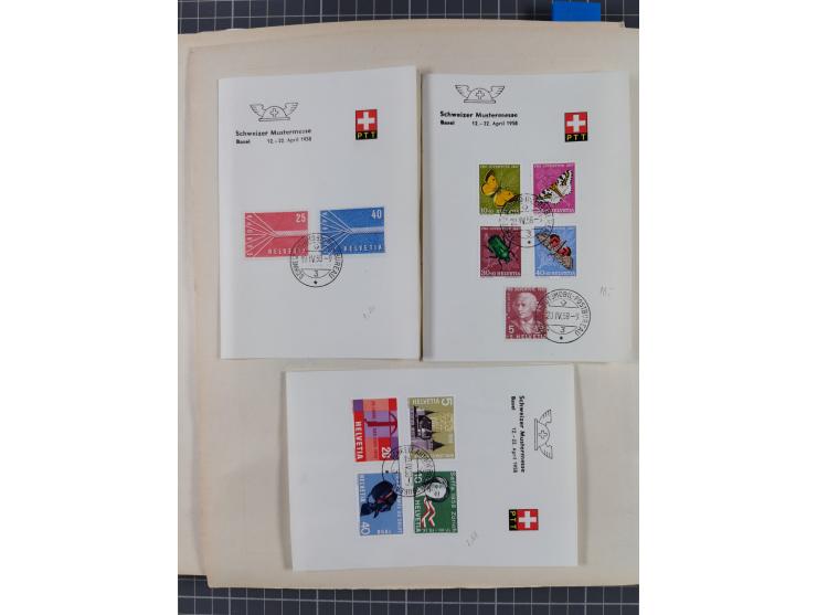 1850/2018, postfrische/ungebraucht, meist gestempelte Sammlung, u.a. mit Mi.-Nr. 152 gestempelt sign. Richter und umfangreich