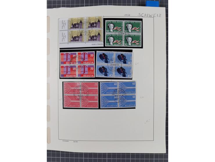 1850/2018, postfrische/ungebraucht, meist gestempelte Sammlung, u.a. mit Mi.-Nr. 152 gestempelt sign. Richter und umfangreich