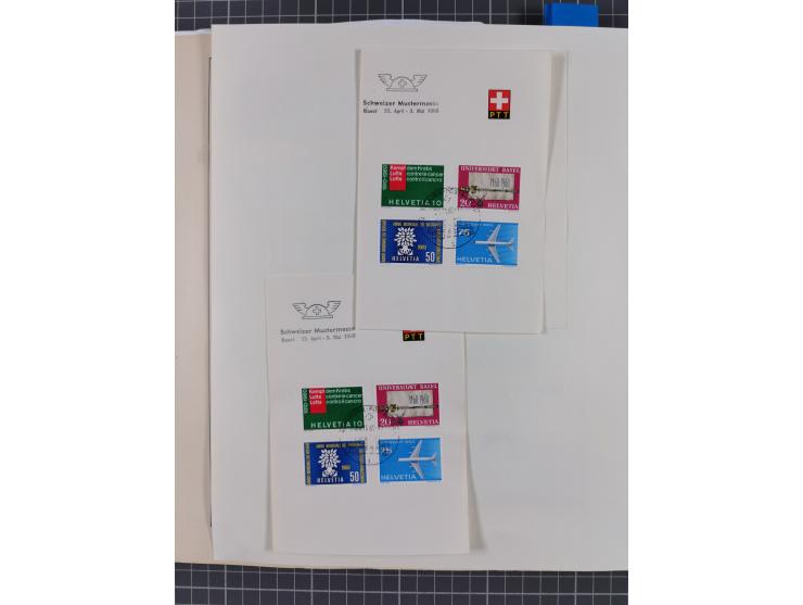 1850/2018, postfrische/ungebraucht, meist gestempelte Sammlung, u.a. mit Mi.-Nr. 152 gestempelt sign. Richter und umfangreich